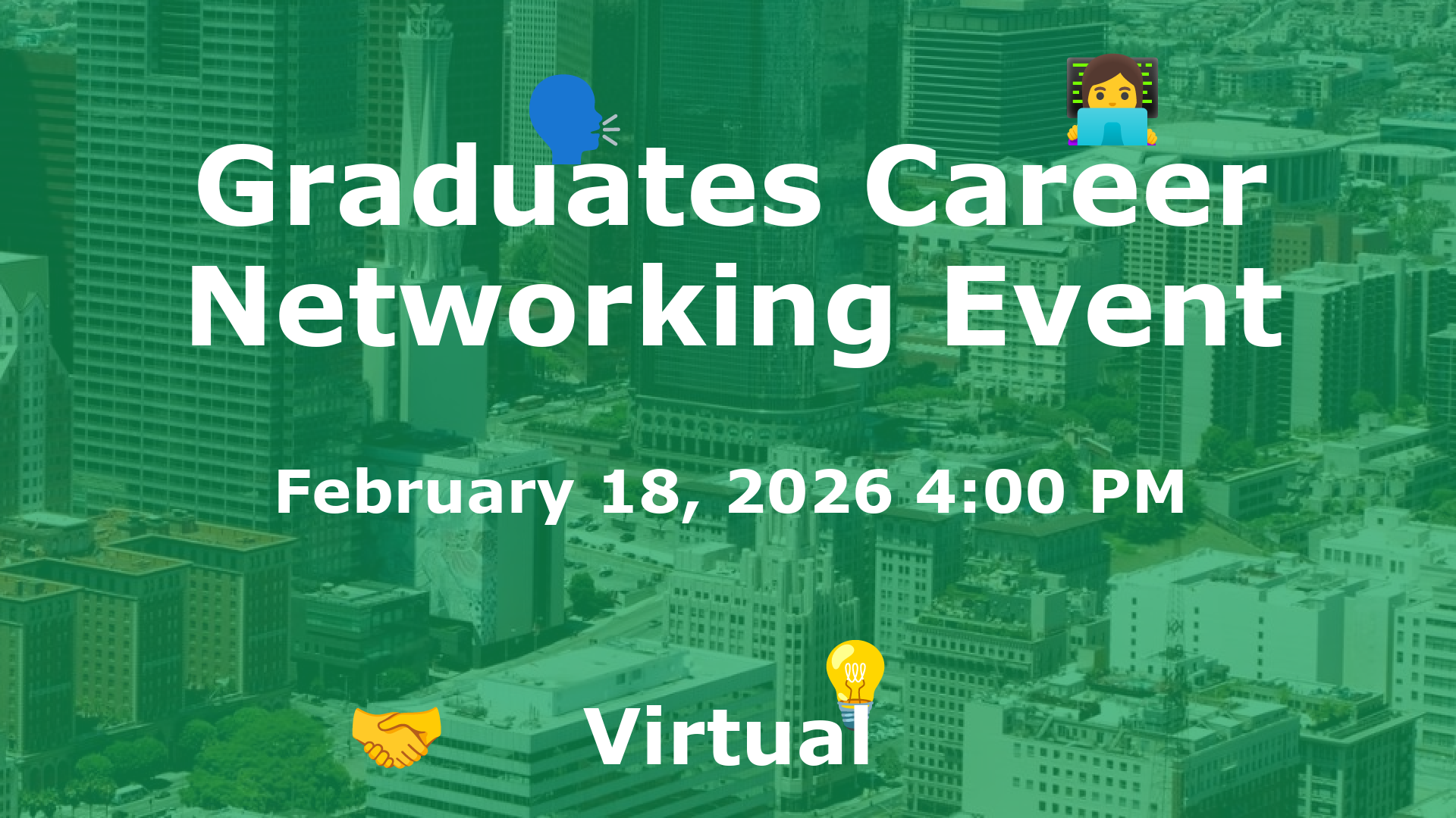Graduates Career Networking Event event image